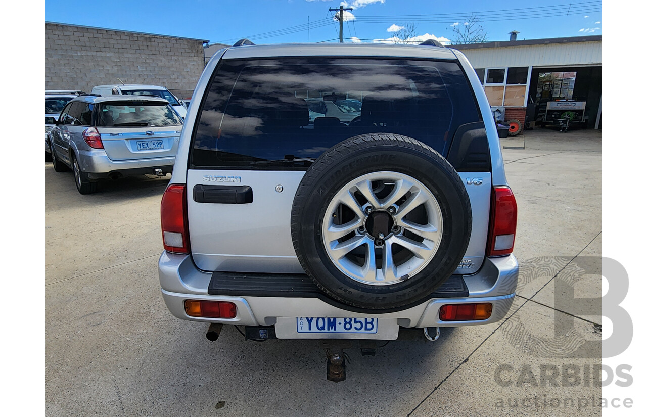 01/2004 Suzuki Xl-7 (4x4) 4WD JA627 4D Wagon Silver 2.7L