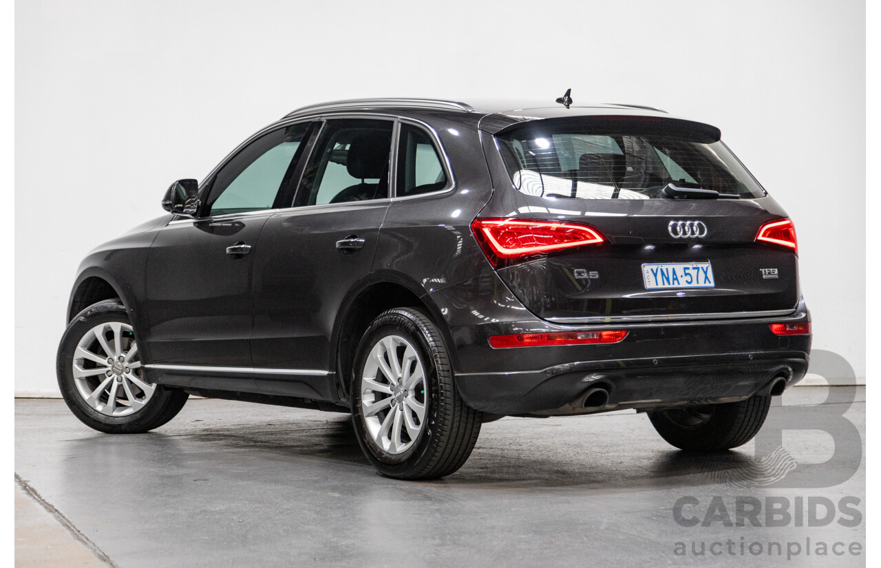 4/2016 Audi Q5 2.0 TFSI Quattro (AWD) 8R MY16 4d Wagon Metallic Black Turbo 2.0L