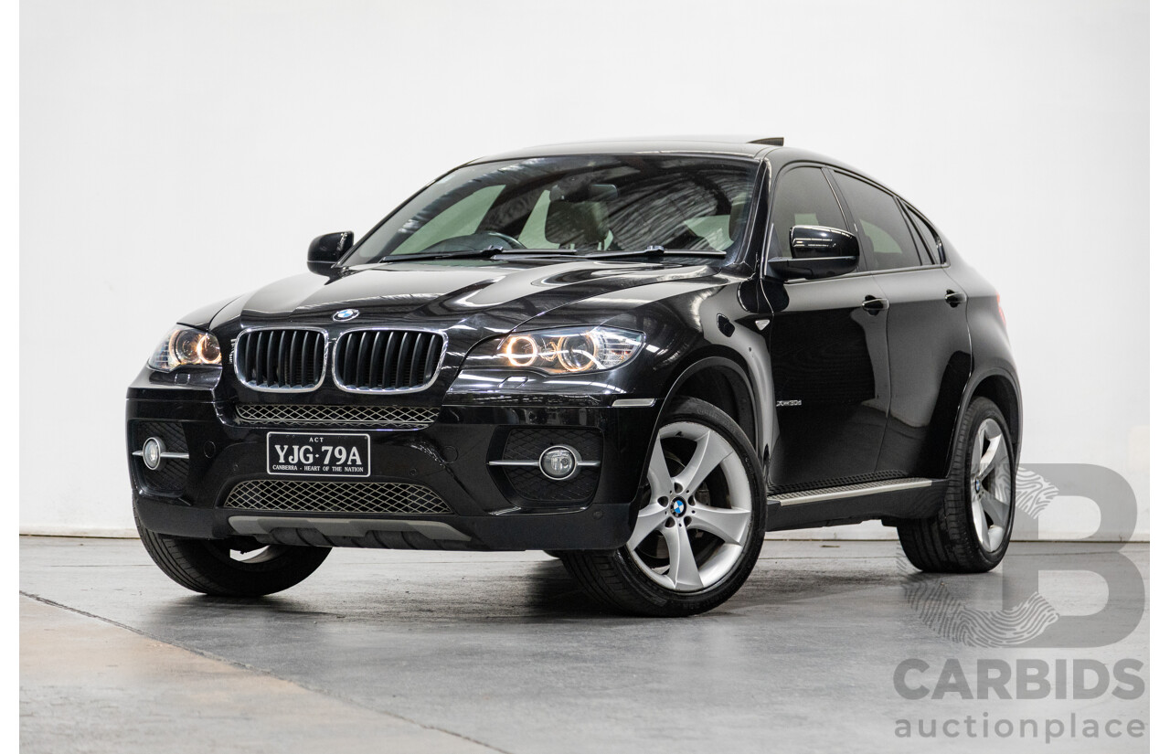 1/2012 BMW X6 Xdrive 30d (AWD) E71 MY12 4d Coupe Metallic Black Turbo Diesel 3.0L