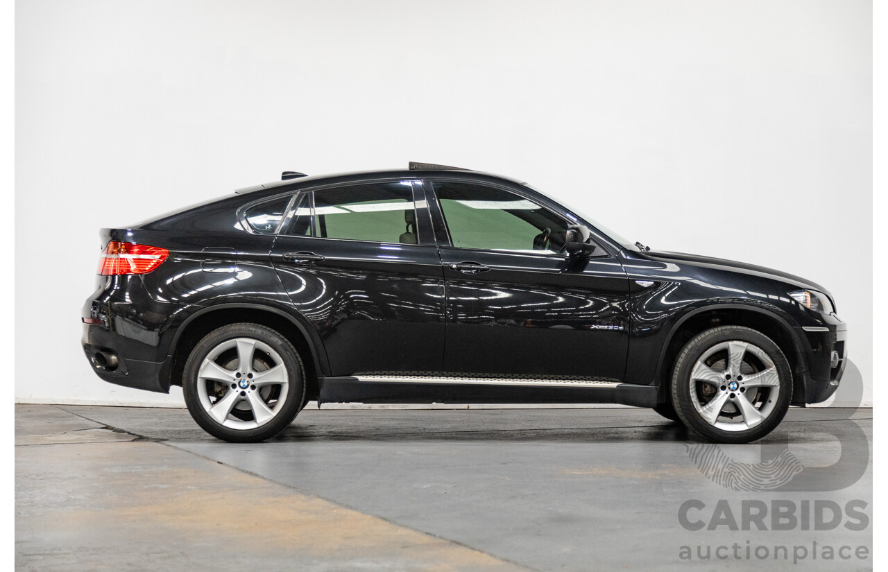 1/2012 BMW X6 Xdrive 30d (AWD) E71 MY12 4d Coupe Metallic Black Turbo Diesel 3.0L