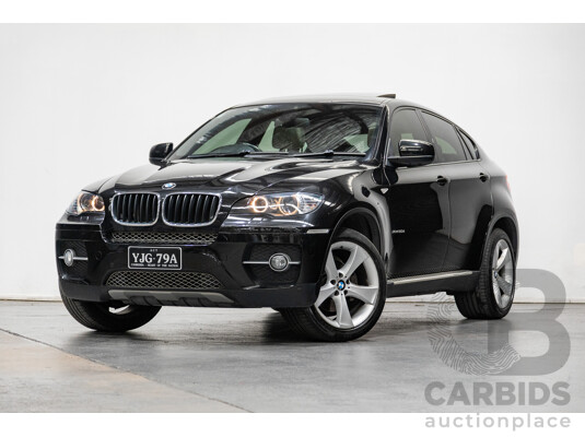 1/2012 BMW X6 Xdrive 30d (AWD) E71 MY12 4d Coupe Metallic Black Turbo Diesel 3.0L