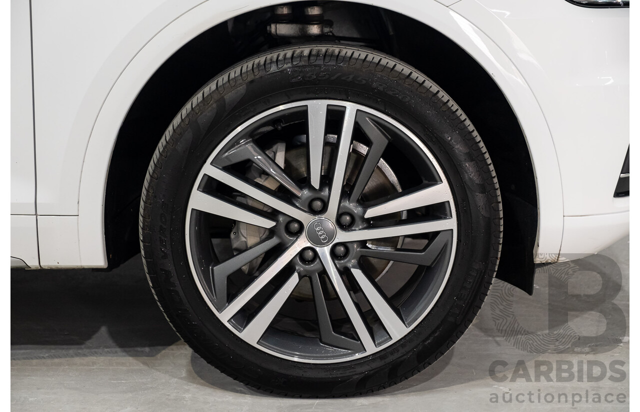 7/2018 Audi Q5 TDI Design Quattro (AWD) FY MY18 4d Wagon Ibis White Turbo Diesel 2.0L