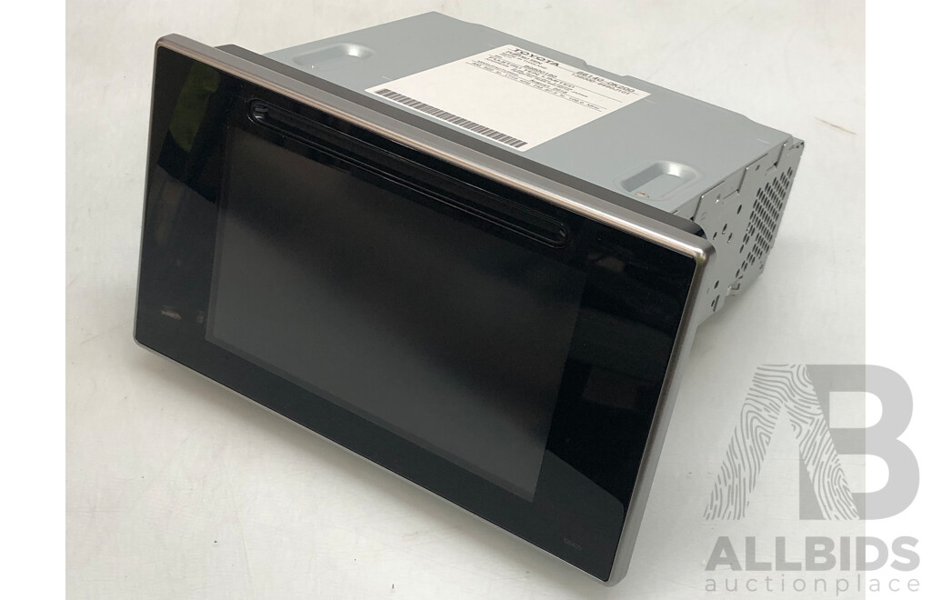 Toyota HILUX N80 Head Audio Unit Facia 100405 Bluetooth Touchscreen  - 86140-0k200 - New