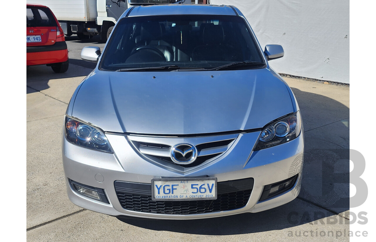 09/2008 Mazda Mazda3 SP23 FWD BK MY06 UPGRADE 4D Sedan Silver 2.3L