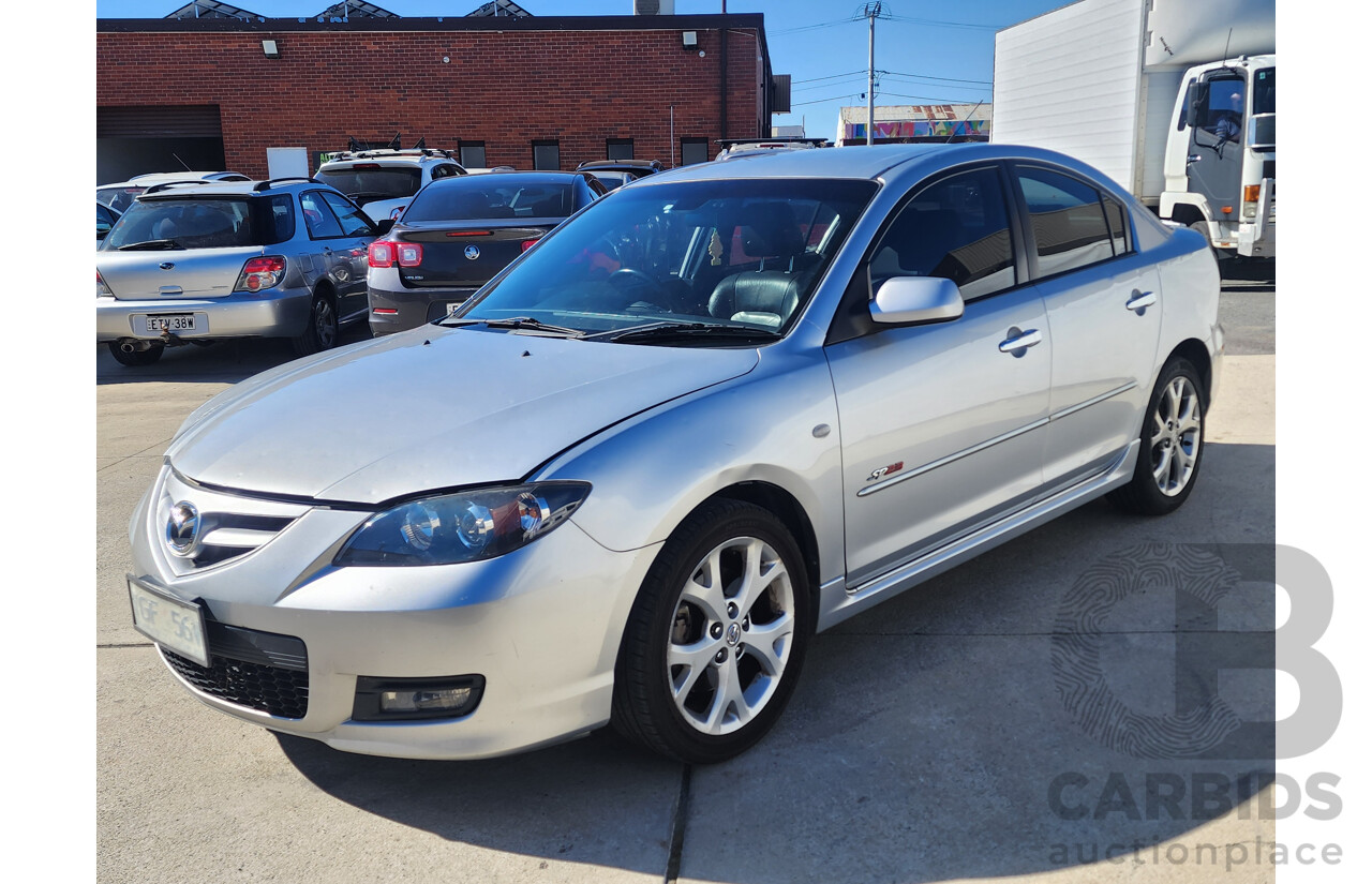 09/2008 Mazda Mazda3 SP23 FWD BK MY06 UPGRADE 4D Sedan Silver 2.3L