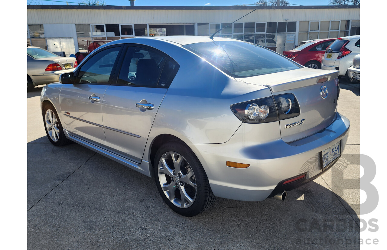 09/2008 Mazda Mazda3 SP23 FWD BK MY06 UPGRADE 4D Sedan Silver 2.3L