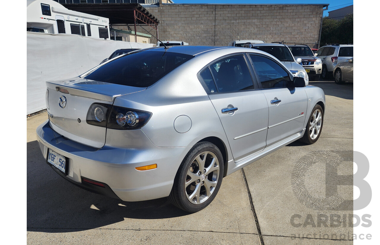 09/2008 Mazda Mazda3 SP23 FWD BK MY06 UPGRADE 4D Sedan Silver 2.3L