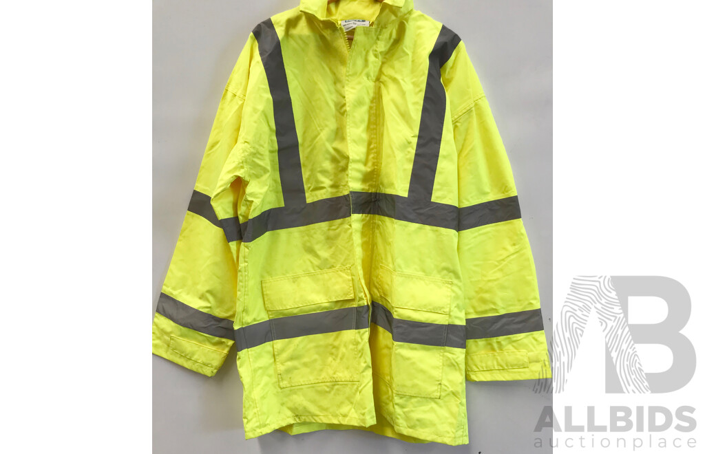 Escape ISA Wet Weather Hi-Vis Jackets 3XL - Lot of 5