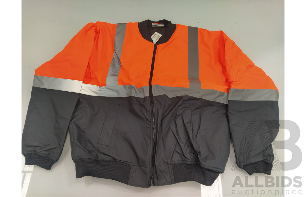 Escape Alpine Bomber Style Hi-Vis Jacket 2XL  - Lot of 9