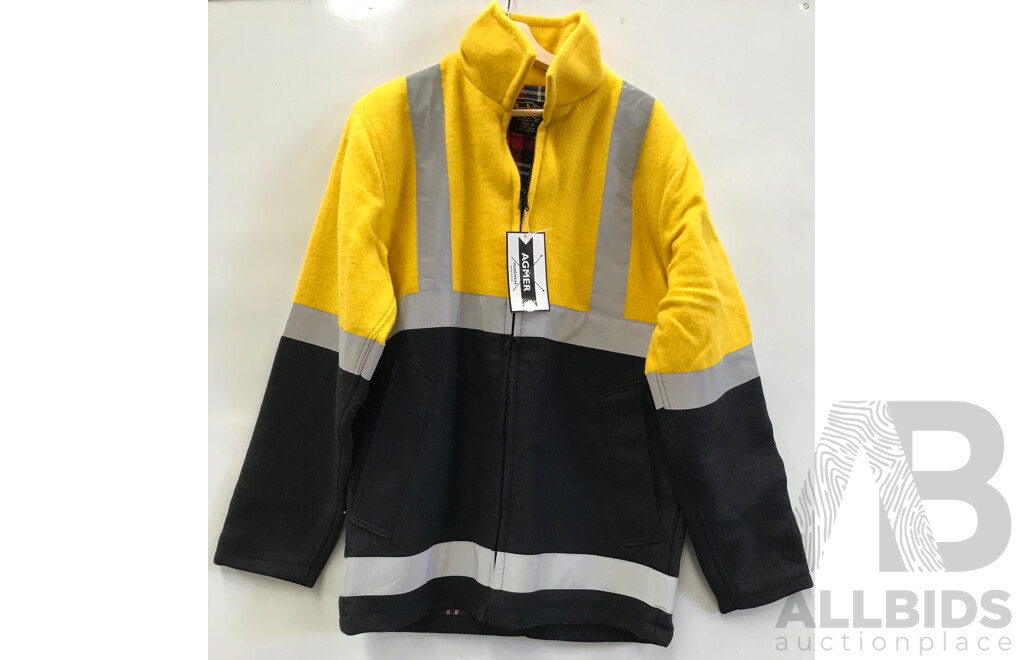 Agmer Workwear 3/4 Hi-Vis Jacket with Tape - Lot of 3