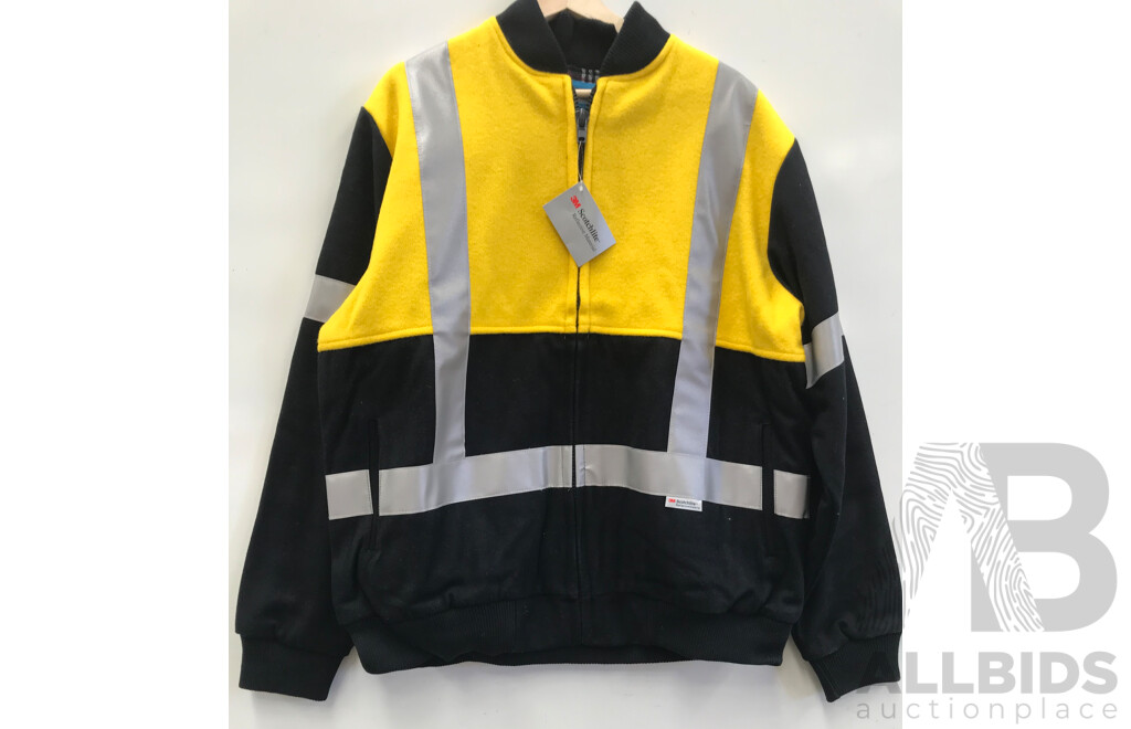 3M Scotchlite Hi-Vis Bomber Jacket (Size: XL) - Lot of 7