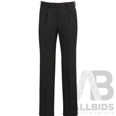 Biz Separates Mens Detroit Pants Size 112S (black) - Lot of 3