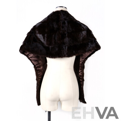Vintage Cornelius Furs Sydney Mink Stole in Original Box