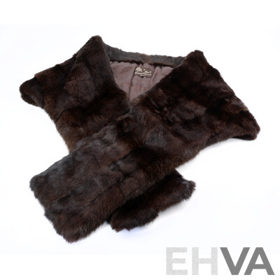 Vintage Cornelius Furs Sydney Mink Stole in Original Box