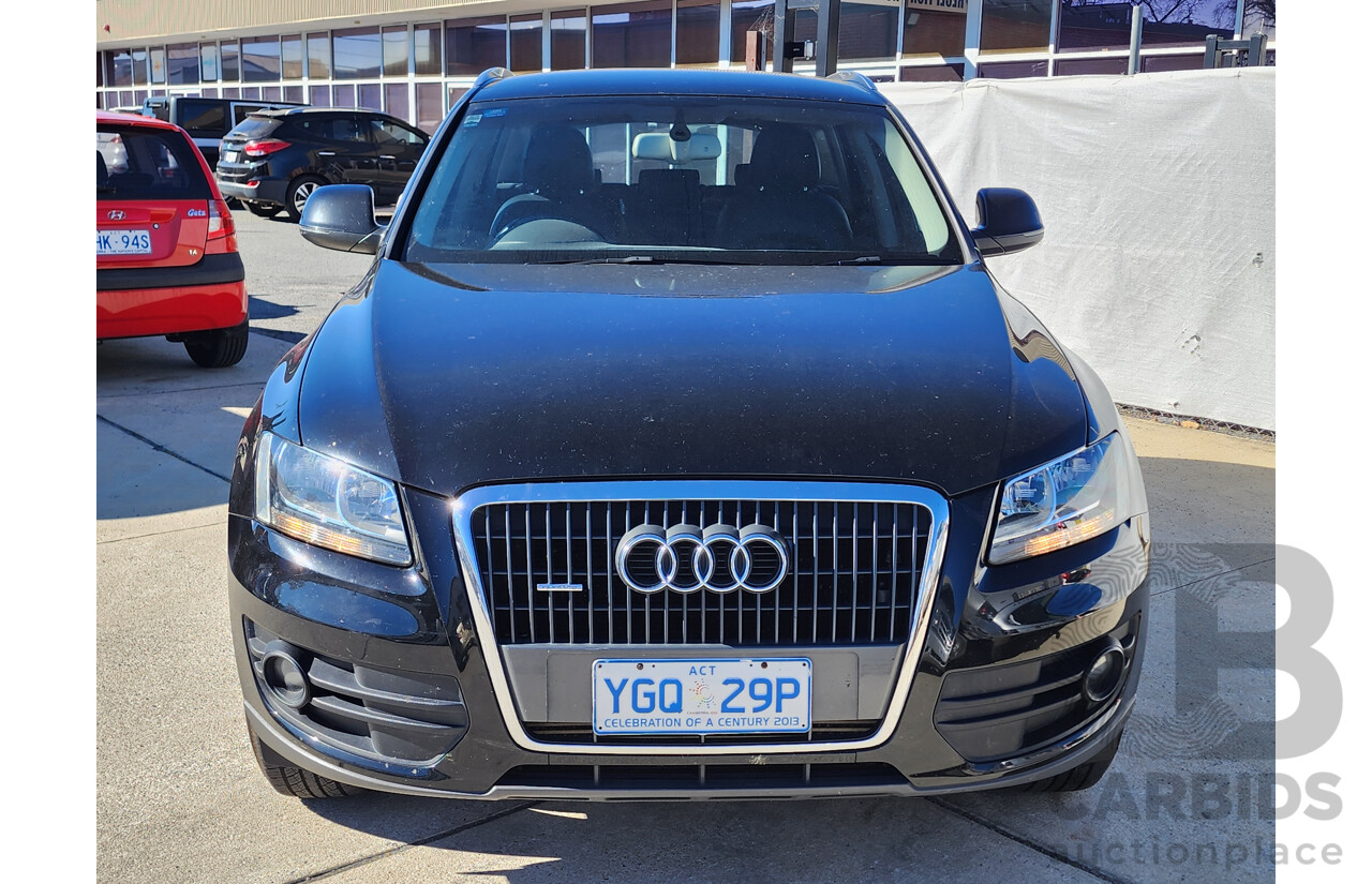 11/2009 Audi Q5 2.0 TDI QUATTRO AWD 8R MY10 4D Wagon Black 2.0L