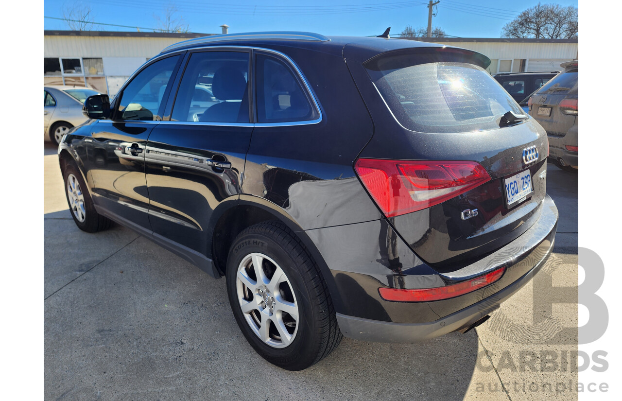 11/2009 Audi Q5 2.0 TDI QUATTRO AWD 8R MY10 4D Wagon Black 2.0L