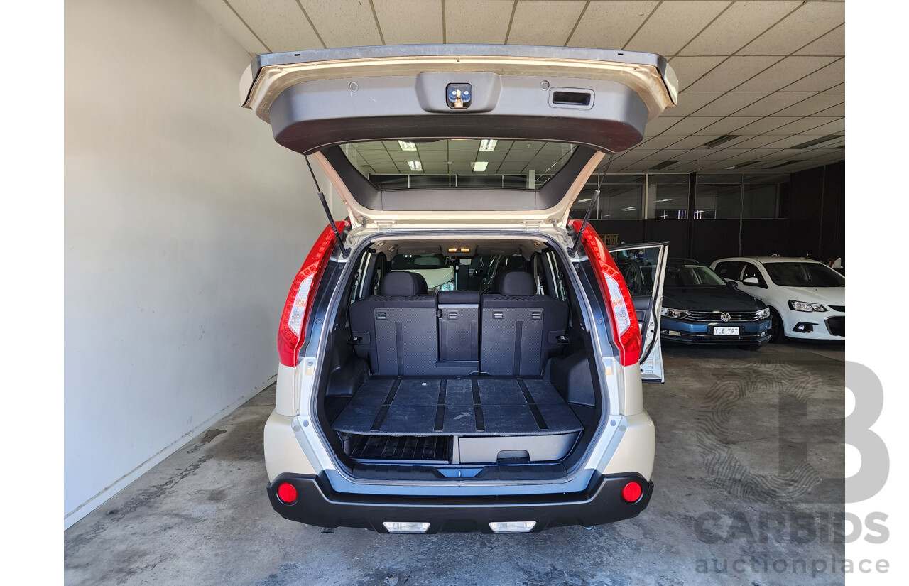 10/2011 Nissan X-Trail ST (FWD) FWD T31 MY11 4D Wagon Gold 2.0L