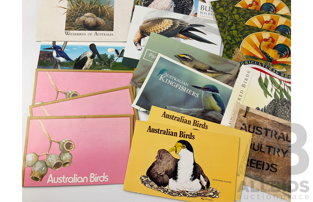 Collection of Australian Stamp Packs, Bird Themed