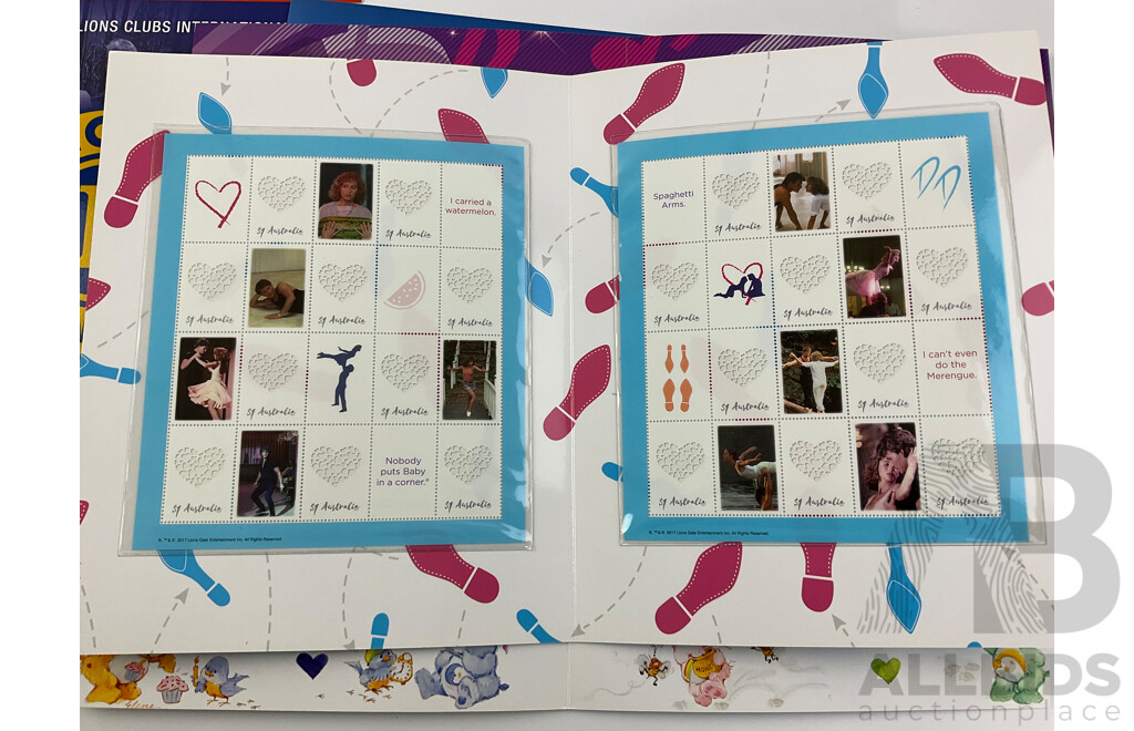 Australian 2017 Stamp Packs Including Thirty Year Dirty Dancing Anniversary, BBC Earth, Thirty Five Years of Care Bears, 1967 Referendum Fifty Years and More - Face Value Over $130