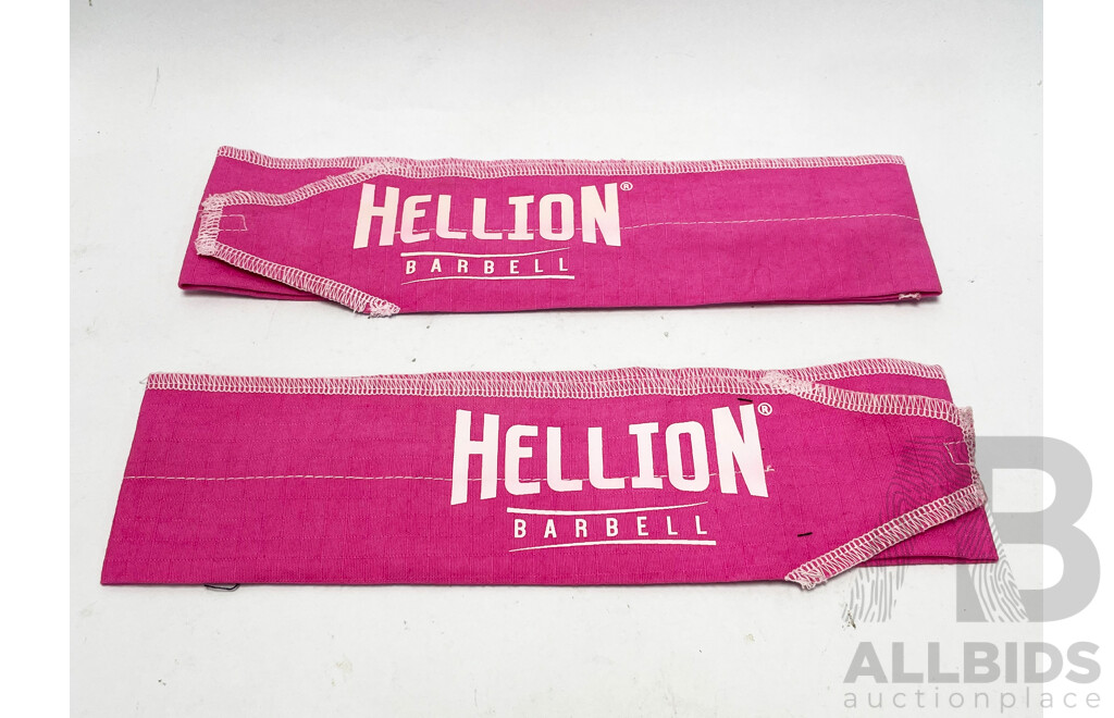 Hellion Barbell Wrist Strap - Pink - Lot of 10