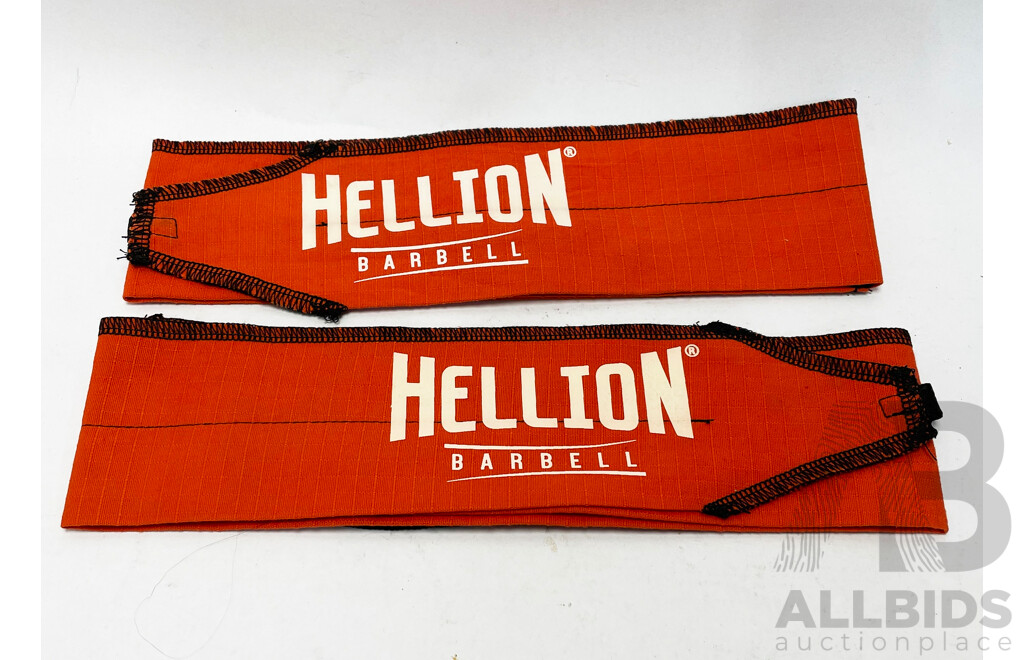 Hellion Barbell Wrist Strap - Red - Lot of 10