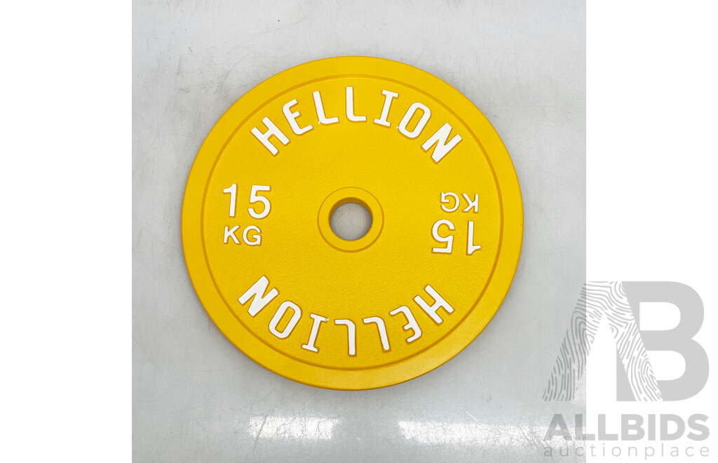 15 KG Hellion Calibrated Competition Plate - Lot of 2