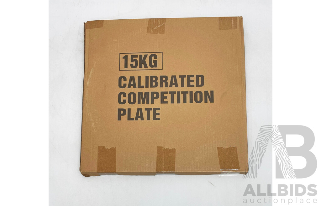 15 KG Hellion Calibrated Competition Plate - Lot of 2