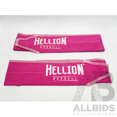 Hellion Barbell Wrist Strap - Pink - Lot of 10