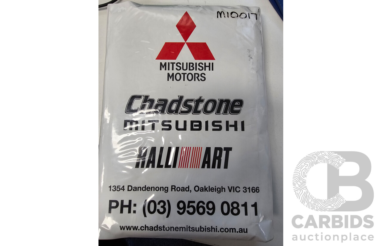 2/2017 Mitsubishi Triton GLS (4x4) MQ MY16 Dual Cab Utility White Turbo Diesel 2.4L