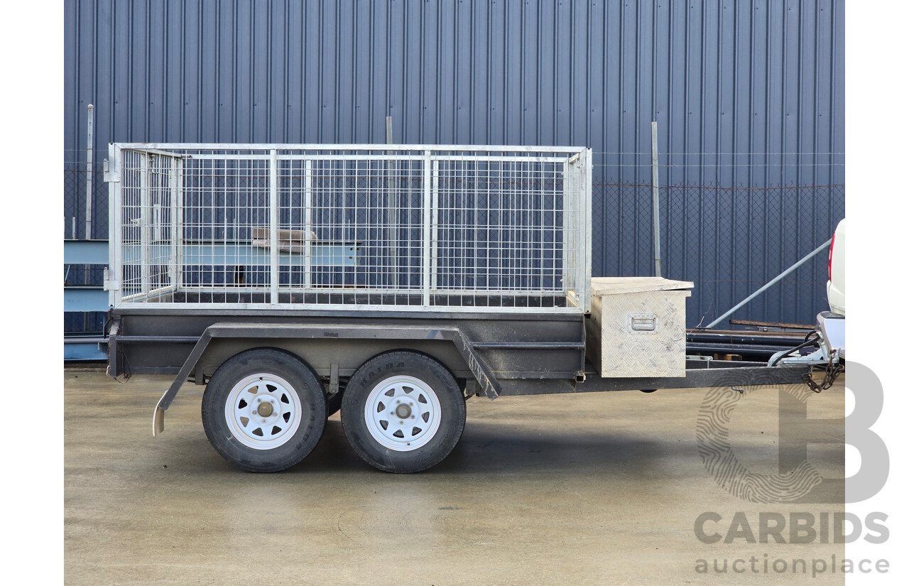 11/2021 Victorian Trailers Dual Axle Caged Box Trailer