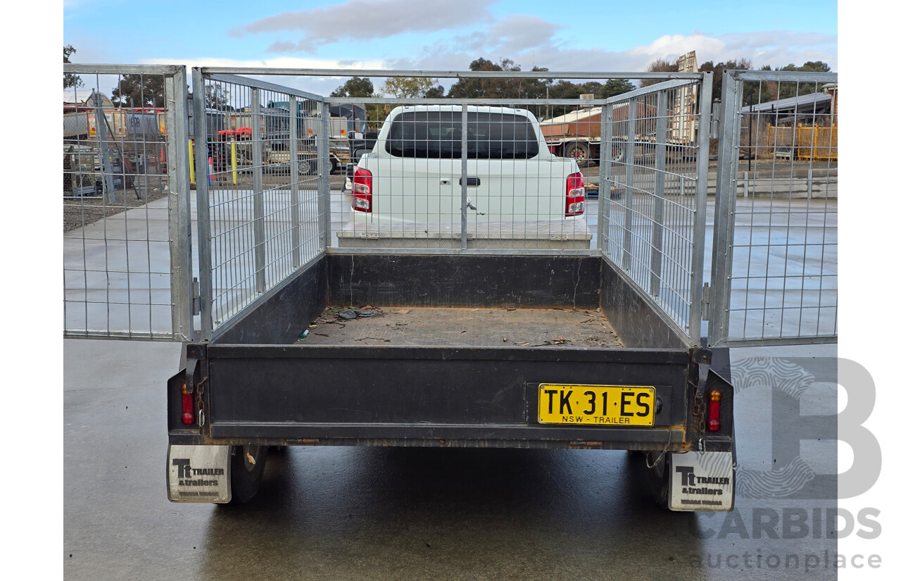 11/2021 Victorian Trailers Dual Axle Caged Box Trailer