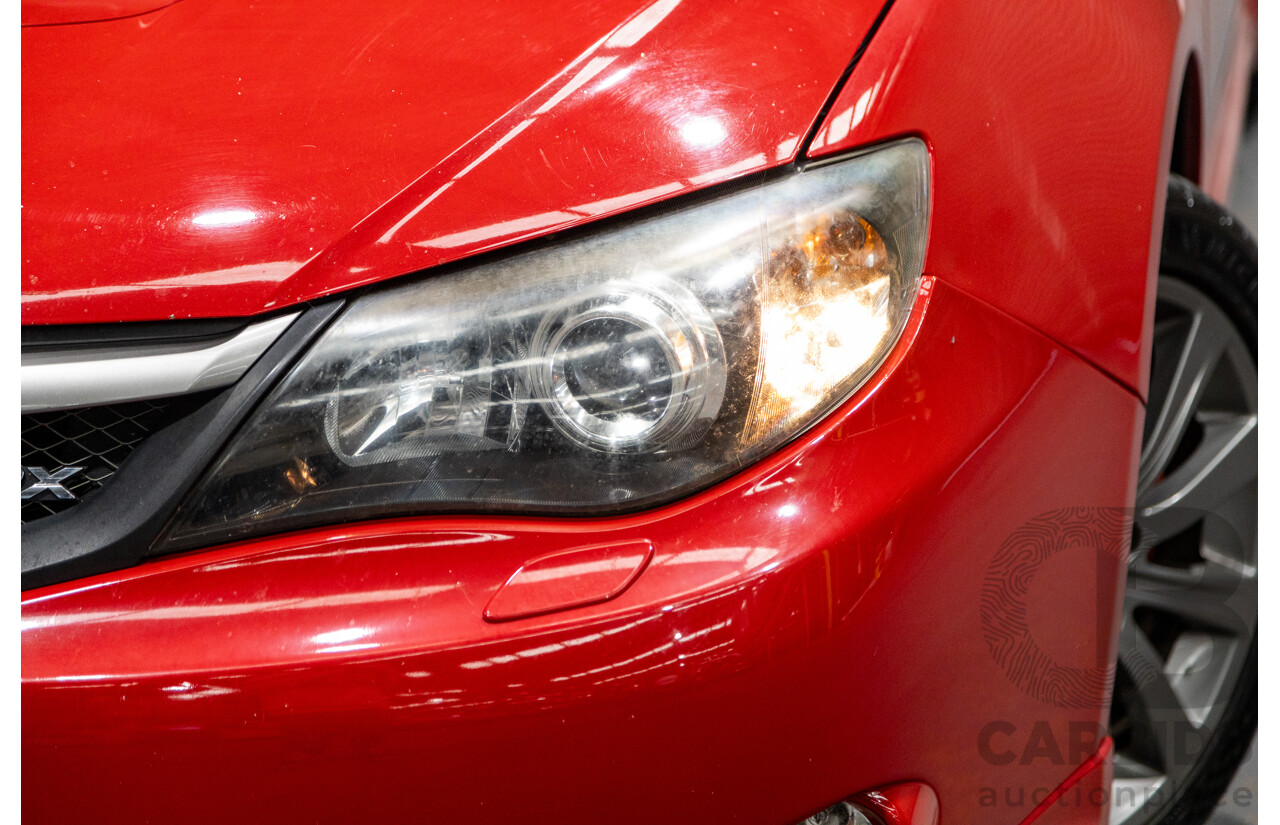 1/2009 Subaru Impreza WRX (AWD) MY09 5d Hatchback Red Turbo 2.5L