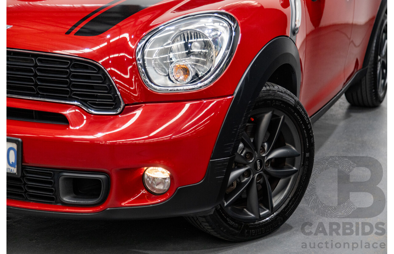 6/2013 Mini Cooper S Countryman R60 MY13 4d Wagon Red 1.6L