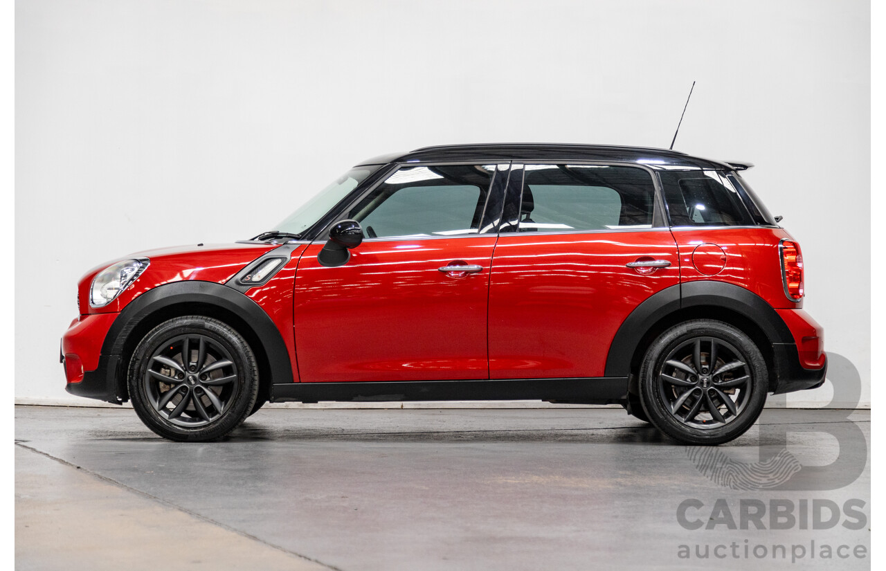 6/2013 Mini Cooper S Countryman R60 MY13 4d Wagon Red 1.6L