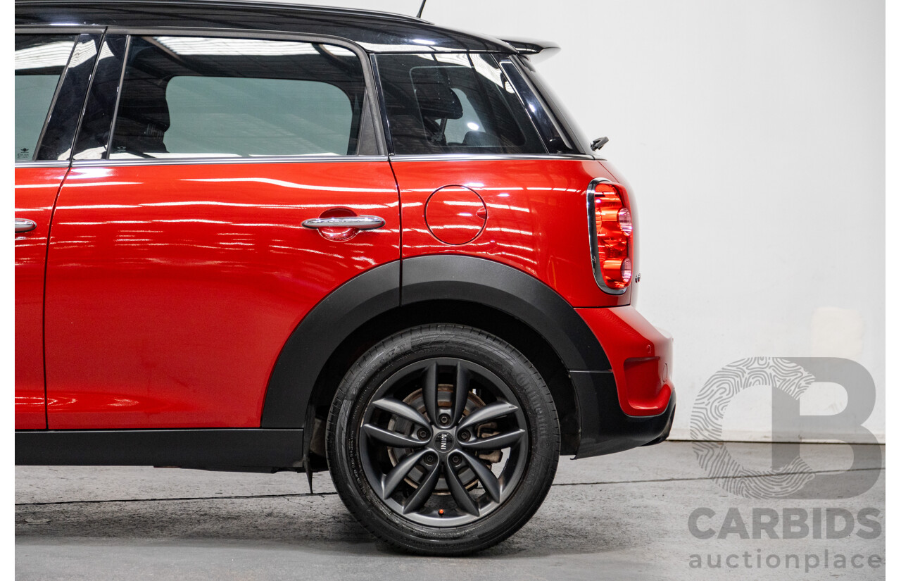 6/2013 Mini Cooper S Countryman R60 MY13 4d Wagon Red 1.6L