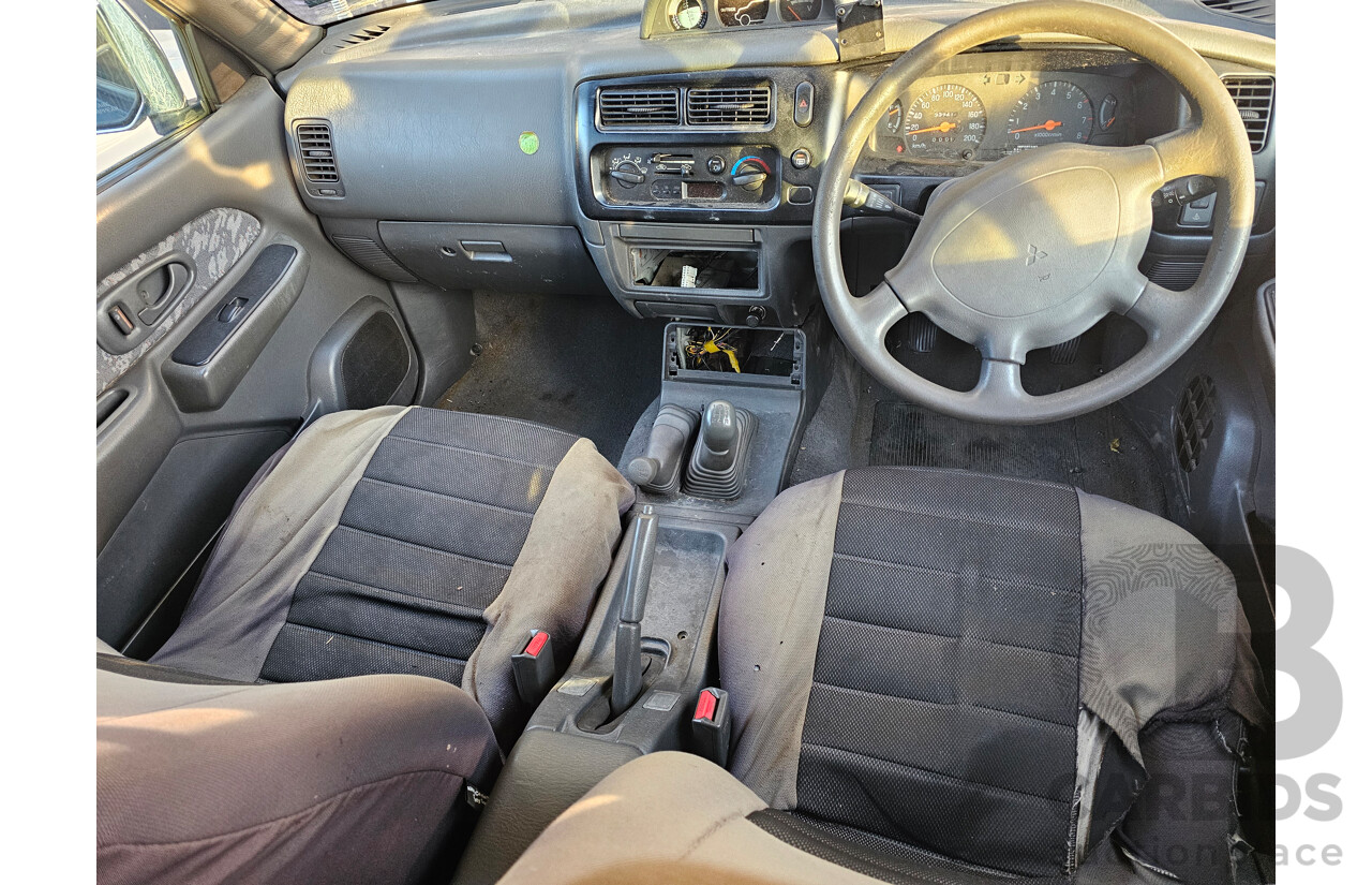 1/2001 Mitsubishi Triton GLS (4x4) MK Double Cab Utility Green 3.0L