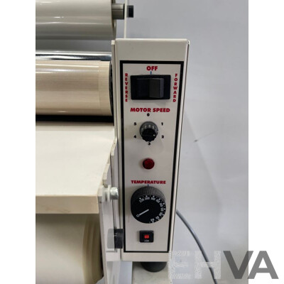 Emseal Compact Thermal Laminating Machine and Rolls of Laminating Film