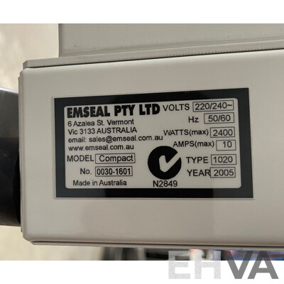 Emseal Compact Thermal Laminating Machine and Rolls of Laminating Film