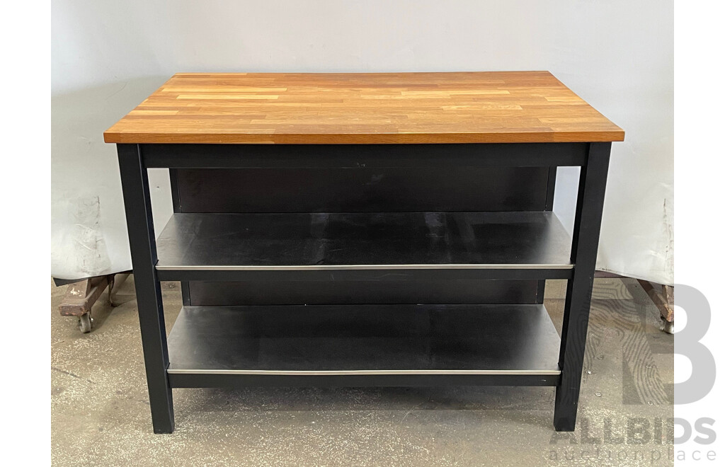 Solid Timber Work Bench