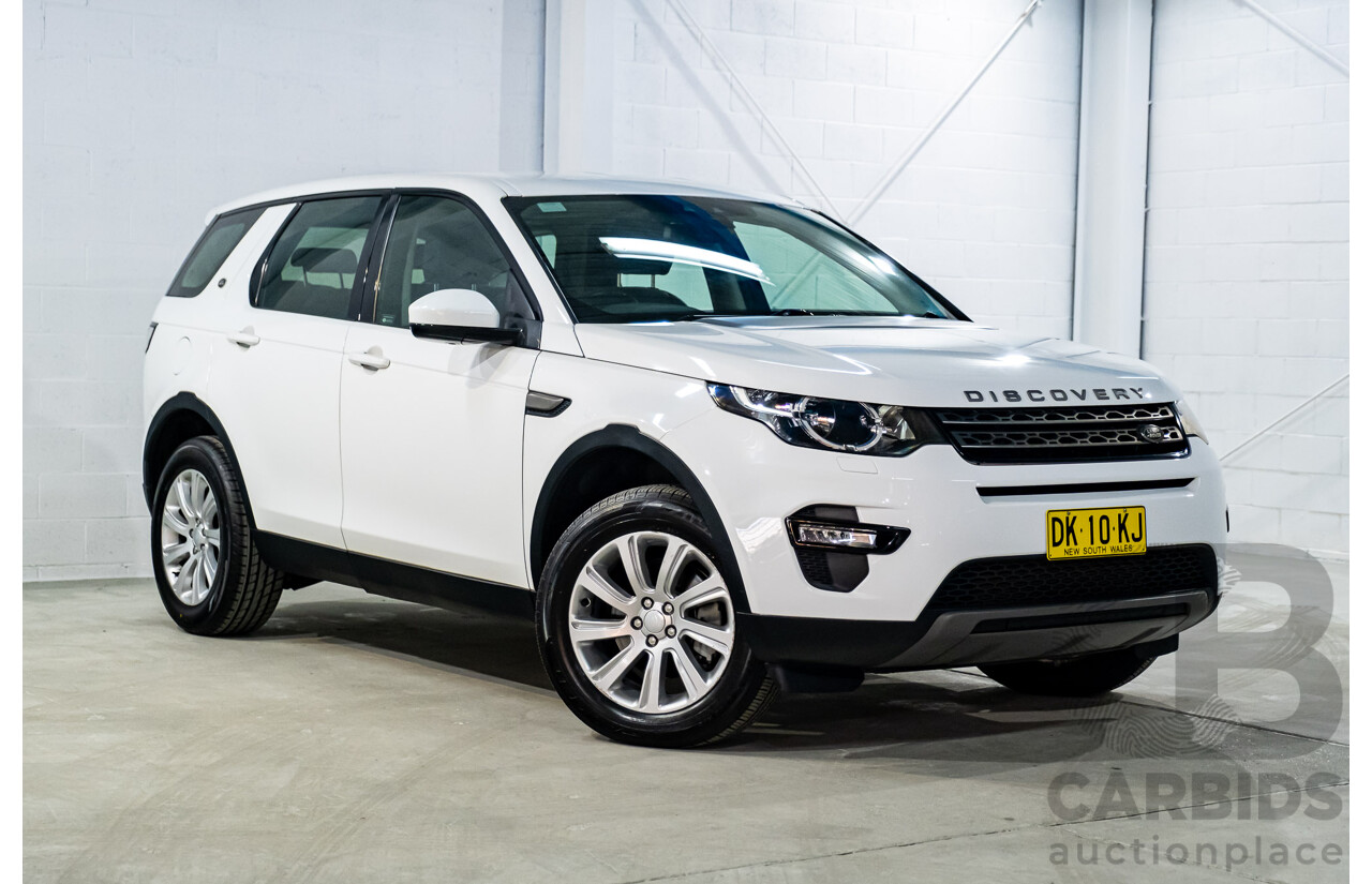 12/2015 Land Rover Discovery Sport SI4 SE (AWD) LC MY16 4d Wagon Fuji White Turbo 2.0L - 7 Seater