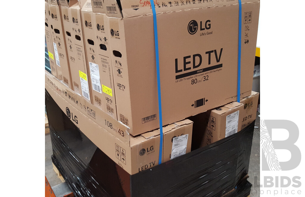 Sony Assorted TVs - Lot of 14