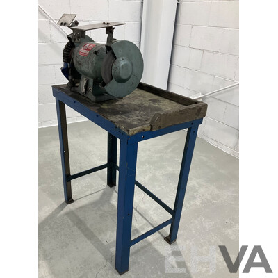 GMF 200mm Tradesman Grinder W/ Bench