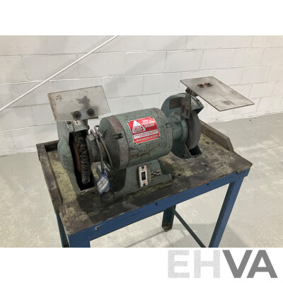 GMF 200mm Tradesman Grinder W/ Bench