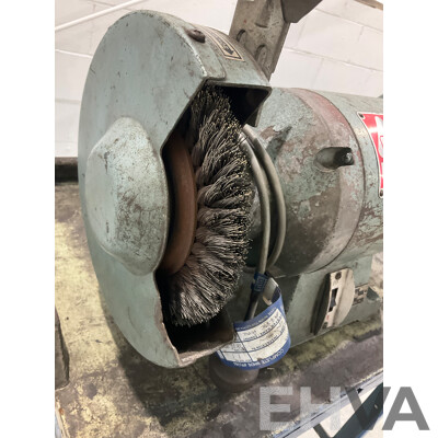 GMF 200mm Tradesman Grinder W/ Bench