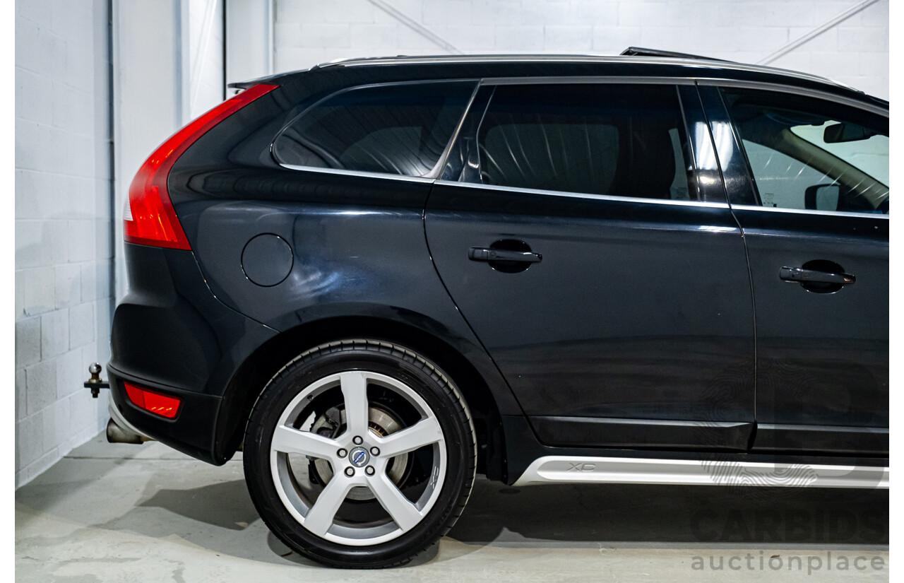 4/2011 Volvo XC60 T6 R-Design (AWD) DZ MY12 4d Wagon Black Turbo 3.0L