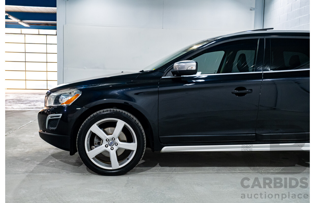 4/2011 Volvo XC60 T6 R-Design (AWD) DZ MY12 4d Wagon Black Turbo 3.0L