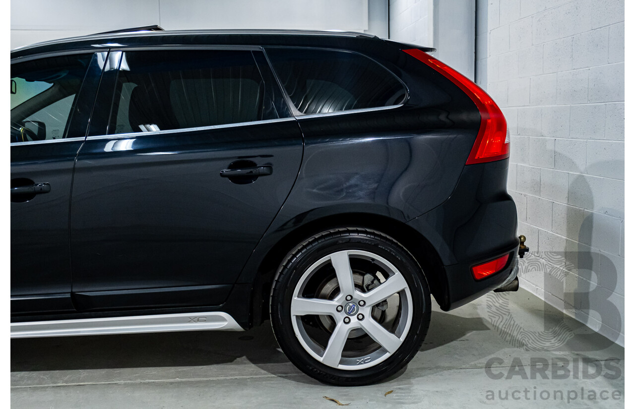 4/2011 Volvo XC60 T6 R-Design (AWD) DZ MY12 4d Wagon Black Turbo 3.0L