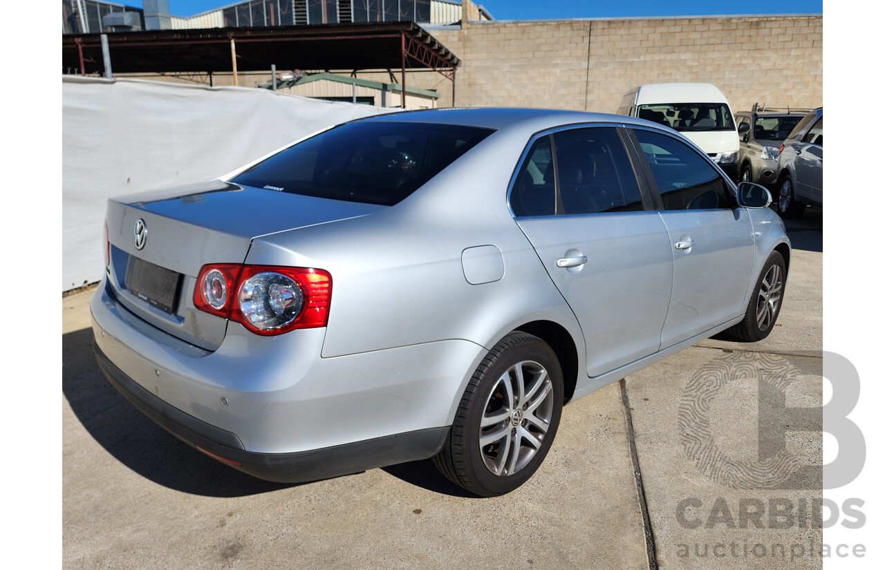 02/2007 Volkswagen Jetta 2.0 TDI FWD 1KM 4D Sedan Silver 2.0L