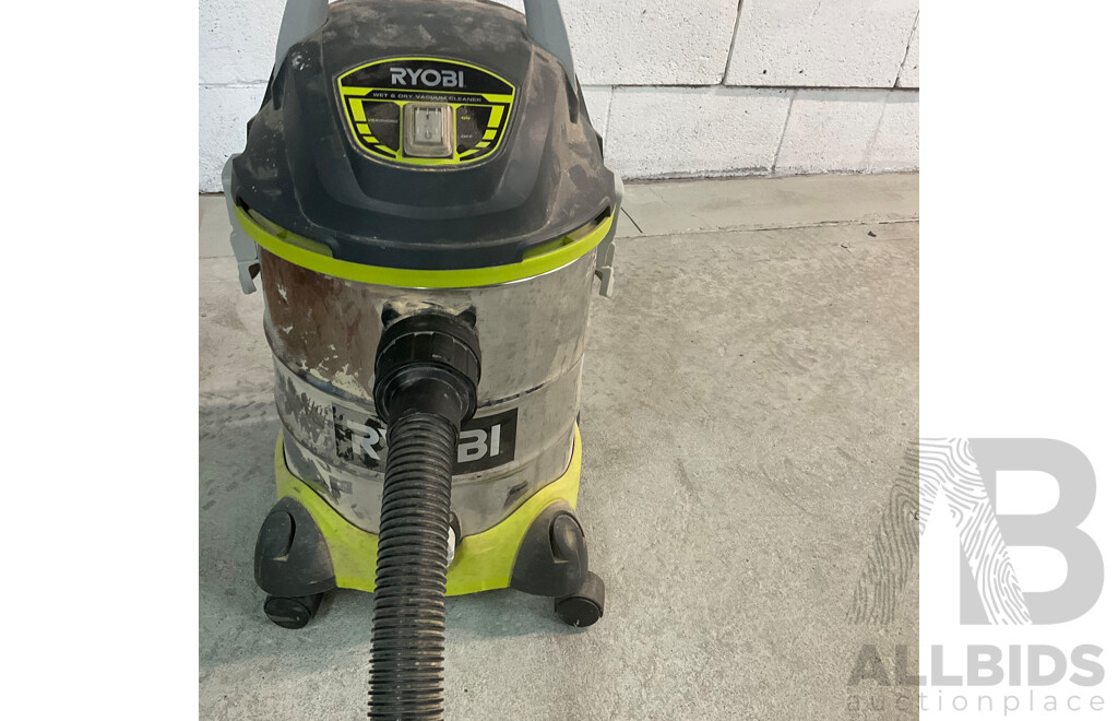 Ryobi 20l stainless steel wet dry online