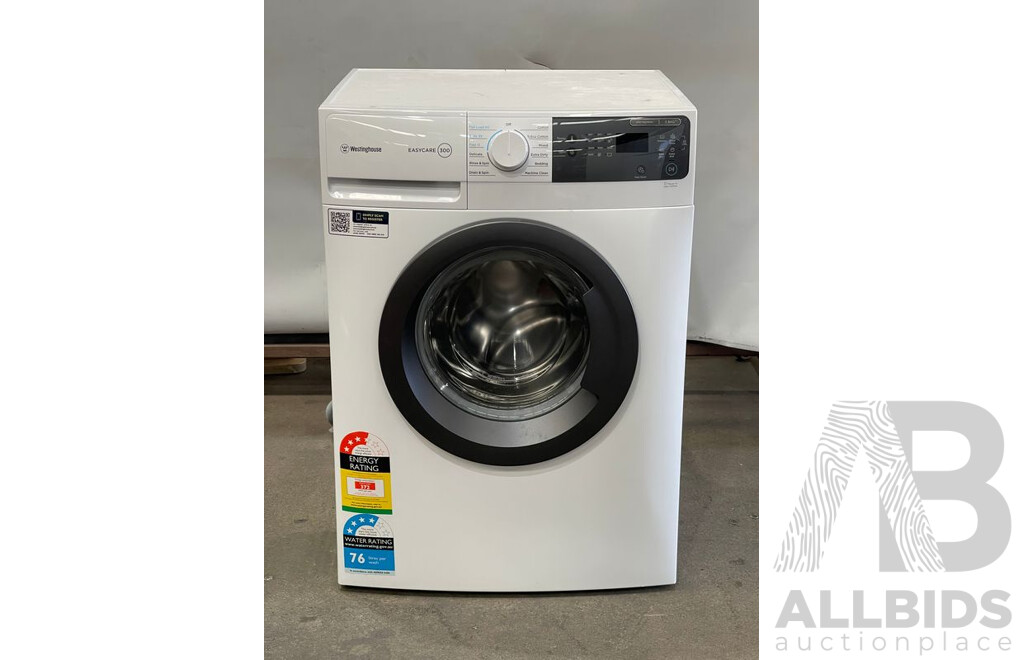 Westinghouse 7.5kg EasyCare 300 Series Front Load Washing Machine